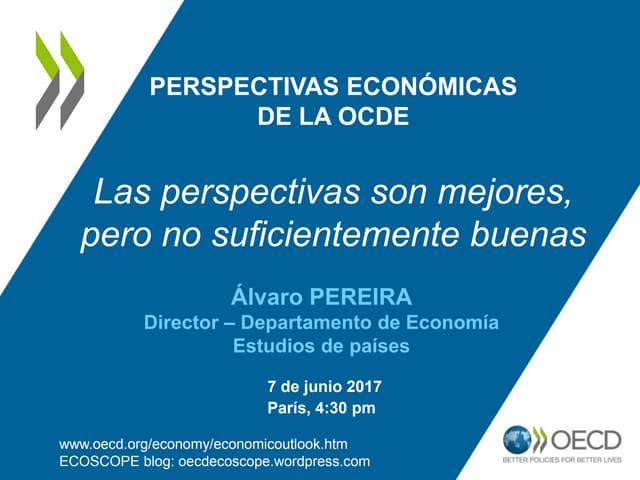 Las perspectivas son mejores, pero ...