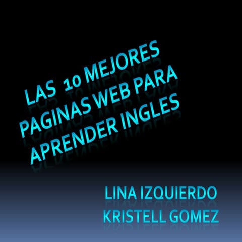 Las 10 mejores paginas web para aprender ingles