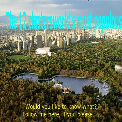 12 largest cities on Earth