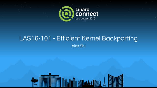 LAS16-101: Efficient kernel backporting