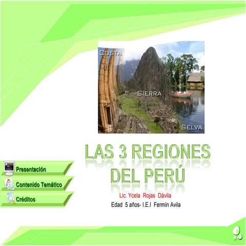 Las 3 regiones