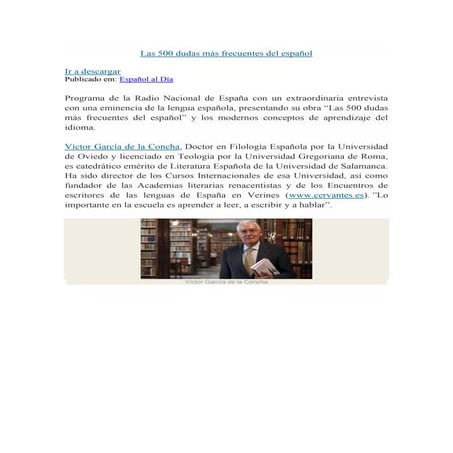 Las 500 dudas más frecuentes del español