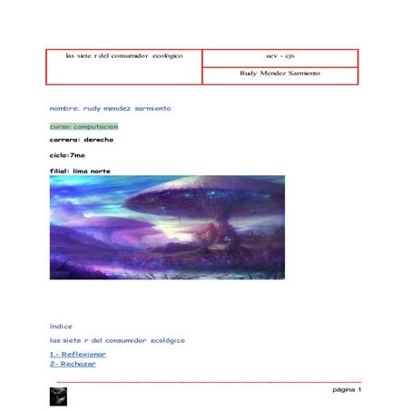 Las7erresdelconsumidorecologico