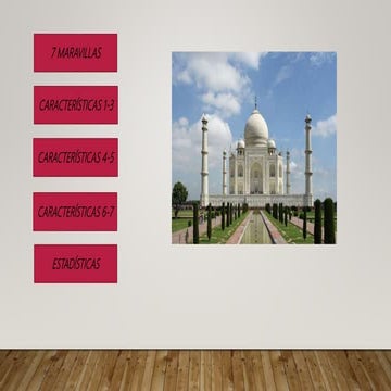 Las 7 maravillas del mundo