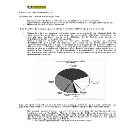 Las actividades industriales 5. Conceptos previos, minería y energía.