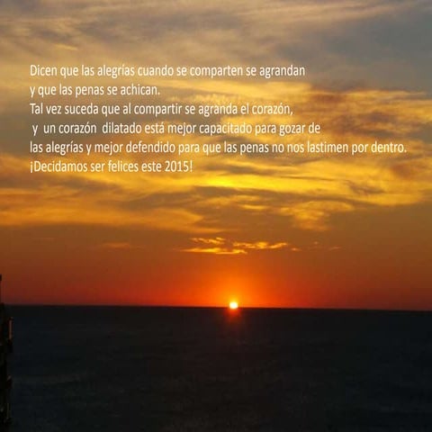 Las alegrías y las penas