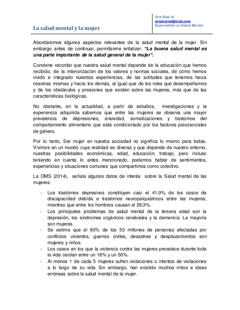 caracteristicas para una buena salud mental caracteristicas para una buena salud mental