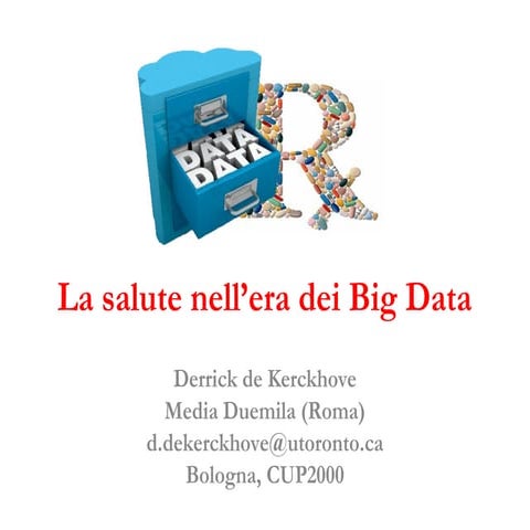 La salute e i big data