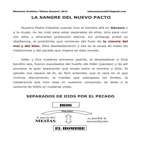 Que es el Propiciatorio Según la Biblia. | PDF