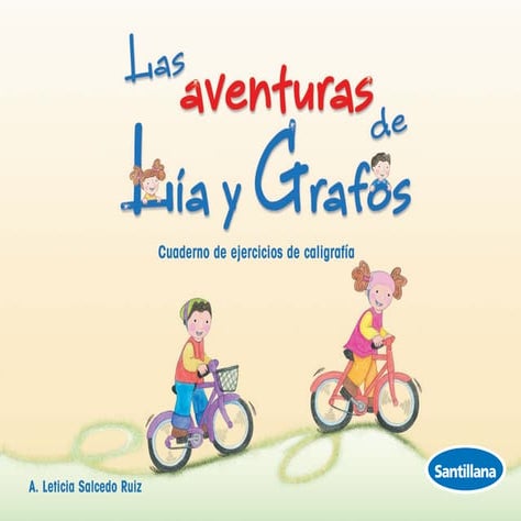 Las aventuras de lia y grafos – cuaderno de ejercicios de caligrafía