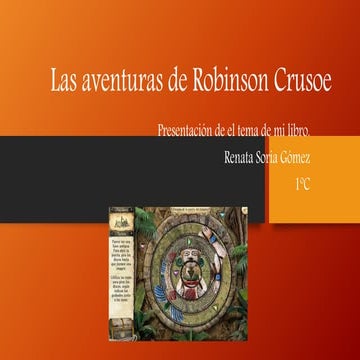 Las aventuras de robinson crusoe