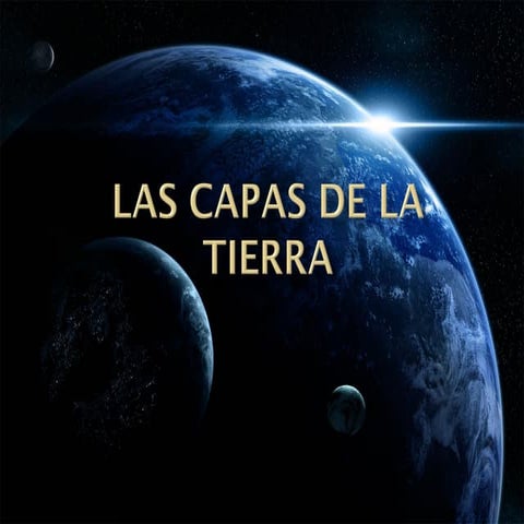 Las capas de la tierra 
