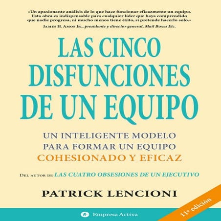 Las Cinco Disfunciones de un Equipo - Patrick Lencioni.pdf