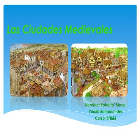 Las ciudades medievales