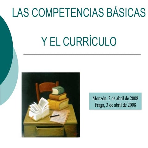 Las Competencias Basicas Y El Curriculo