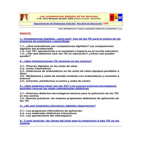 Las competencias digitales de los docentes