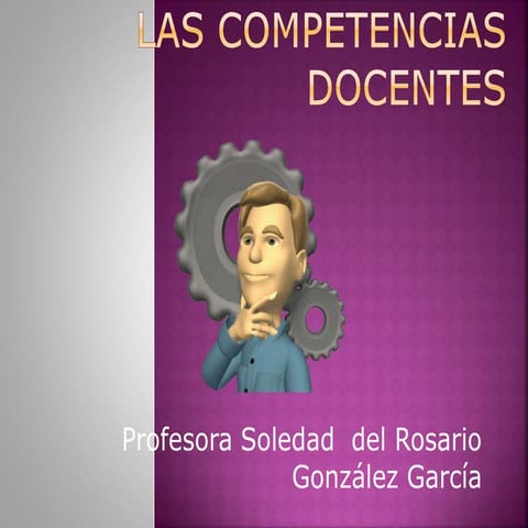 Las competencias docentes