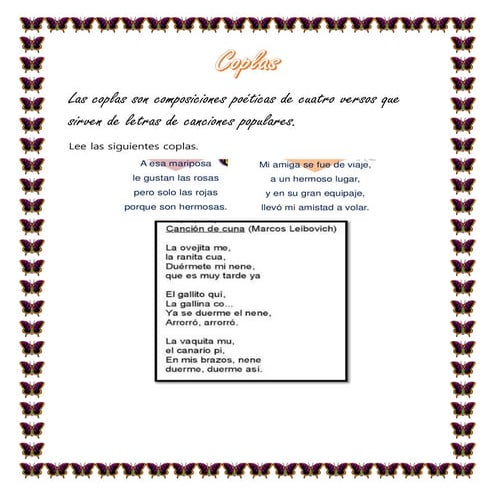 Las coplas p11 | PDF