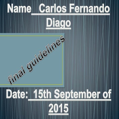 Las dos guias finales de ingles