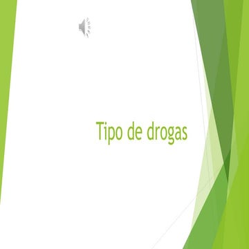 Las drogas