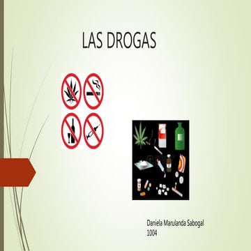 Las drogas