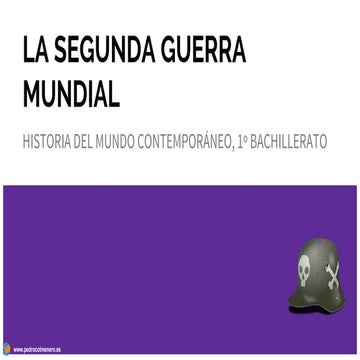 La Segunda Guerra Mundial