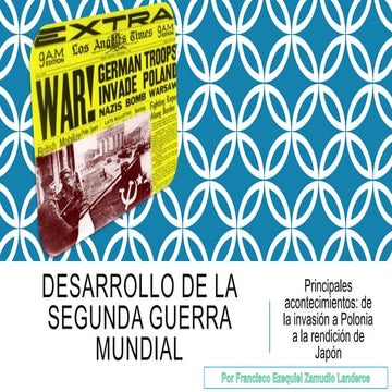 La Segunda Guerra Mundial