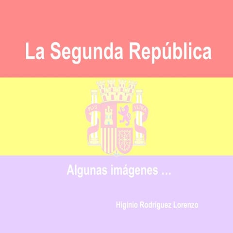 La Segunda República