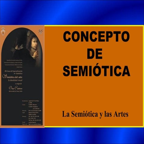 La semiotica y las artes
