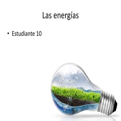 Las energias  