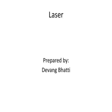 Laser Transmission