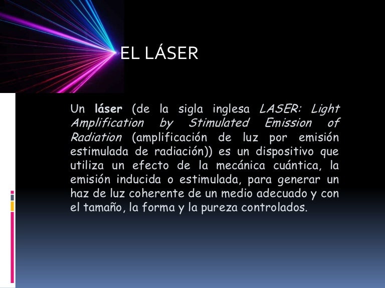 Effizient Seite ˅ das Einkaufszentrum laser significado siglas Janice