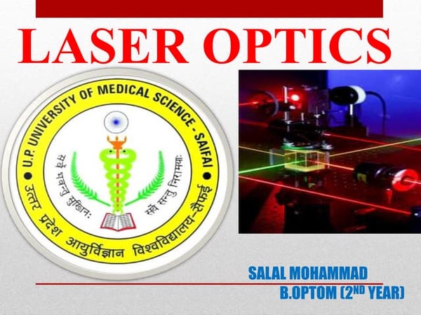 Lasers In Medicine Basic Principles And Application Lasers In Medicine Basic Principles And Application