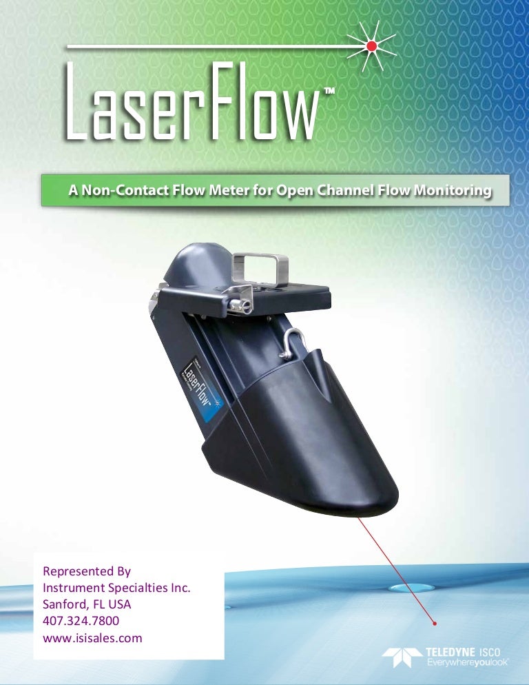 NonContact Open Channel Flow Measurement