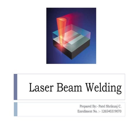 Laser beam welding