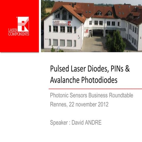 Laser components epic david andre 22 nov 2012