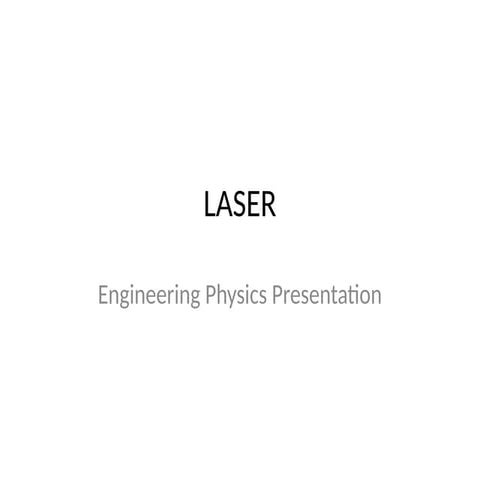 Cool_Laser_Presentation with diagram and pic | PPTX