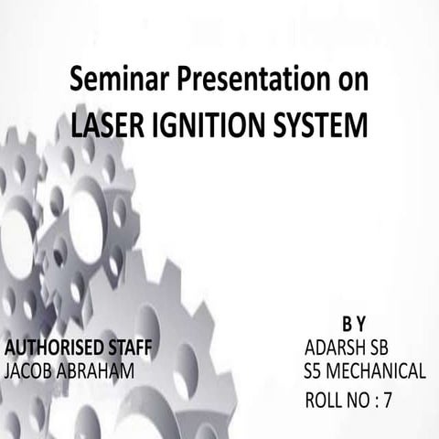 Laser ignition system