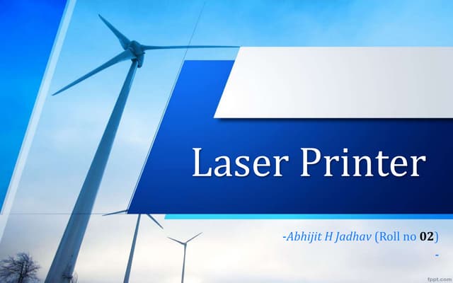 Laser printers