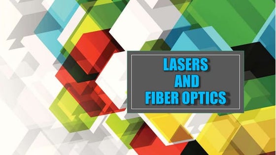 LED and LASER source in optical communication | PPTX