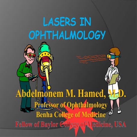 Lasers in ophth undergraduate 2015