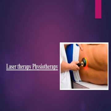 Laser therapy (physiotherapy)