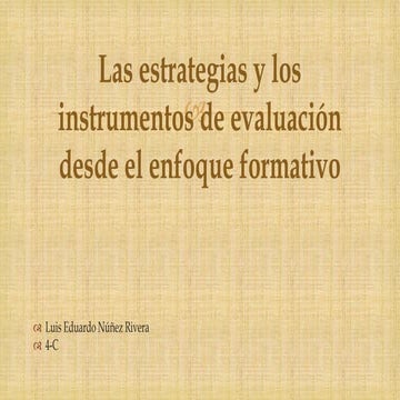 Evaluación eisner | PPTX