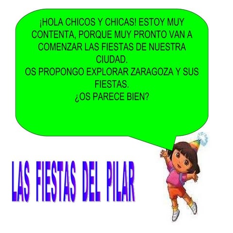 Las fiestas del Pilar