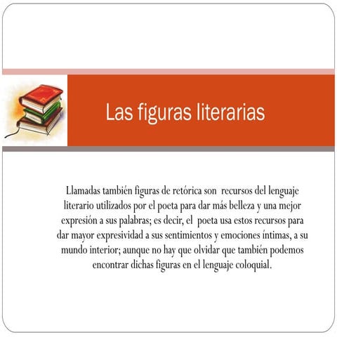 Las figuras literarias
