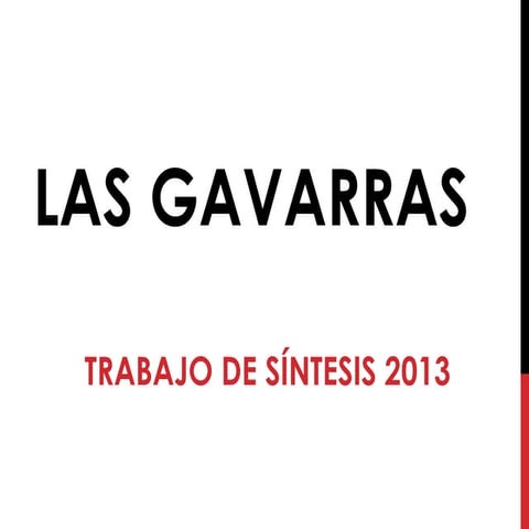 Las Gavarras