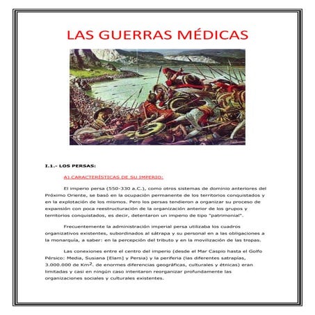 Las guerras médicas