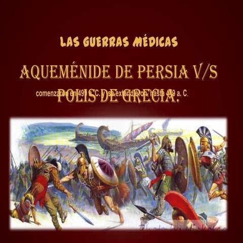 Las guerras medicas casi listo =)