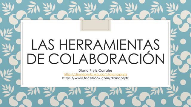 Las herramientas de colaboración