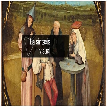 La sintaxis visual